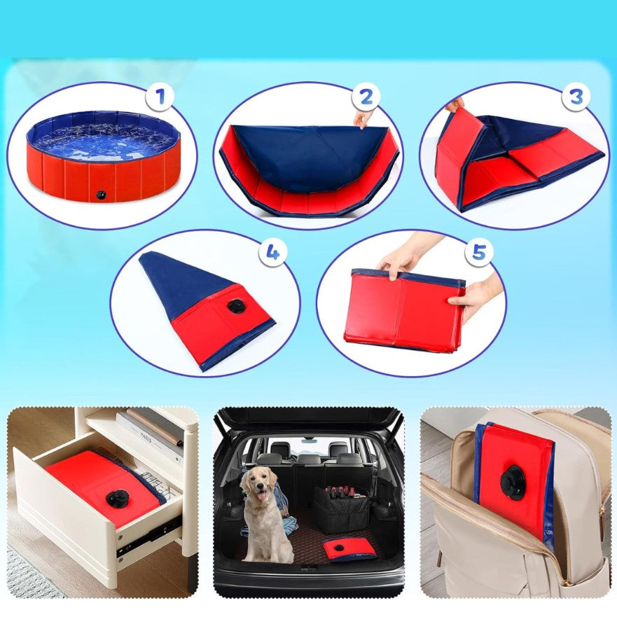 PetSplash™ - Piscina Plegable Para Mascota