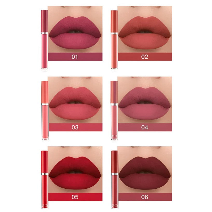 Glamatte™ - SET DE LABIALES MATTE X6 ALNECE