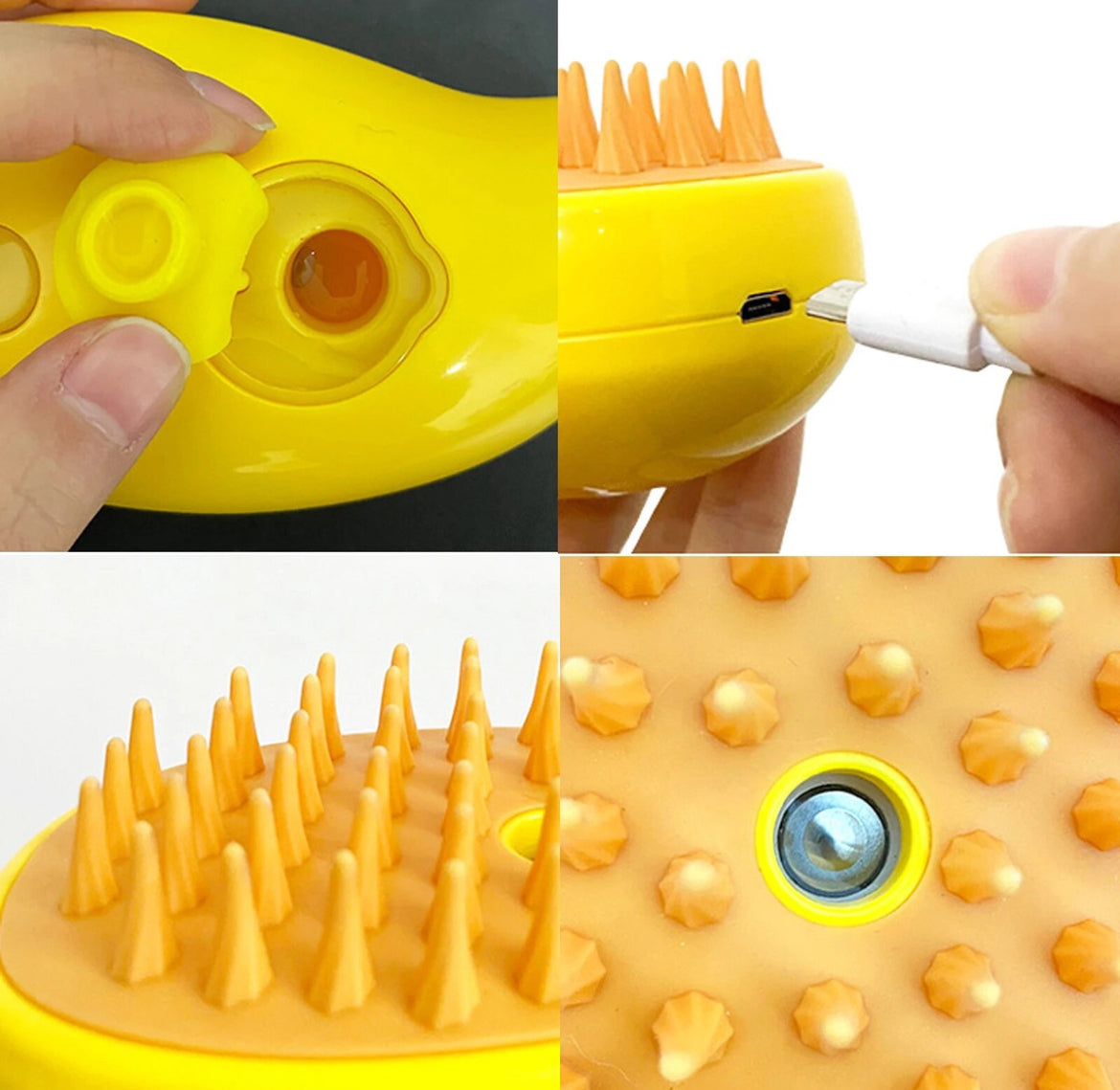 PawVap™ - Cepillo a vapor mascota