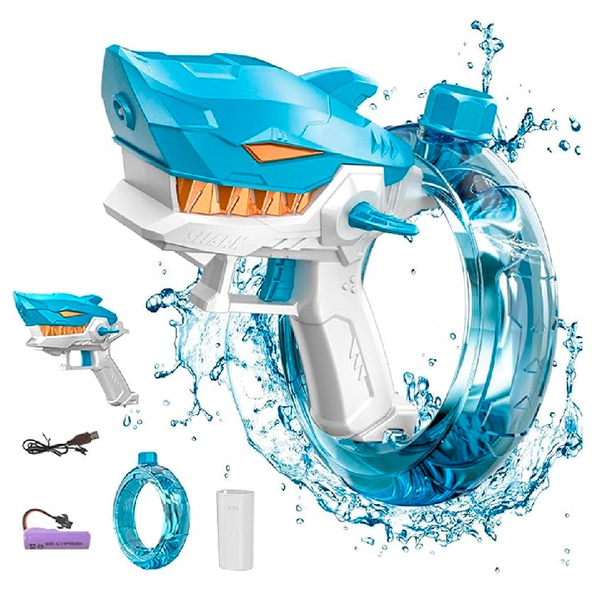 SharkBlaster™ - PISTOLA DE AGUA ELÉCTRICA DISEÑO TIBURÓN